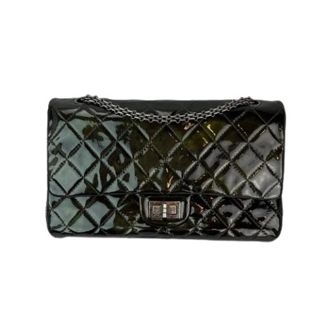 Chanel Pre-owned Cross Body Bag - Dames - Pre-owned - Groen - Maat: ONE Size Leer