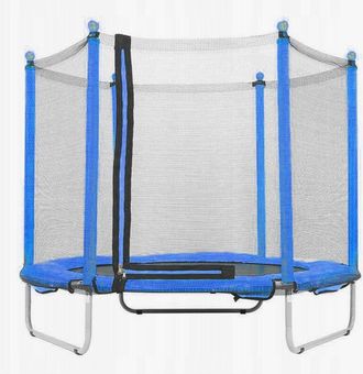 OEM Trampol&iacute;n Recreativo Para Ni&ntilde;os 152 Cm Just Fun Azul