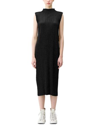 Issey Miyake Pleats Please Dress - Black