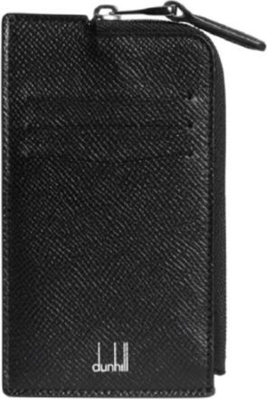 Dunhill Cadogan Leather Zip Card Holder