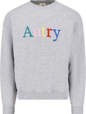 Autry Felpa Logo In Cotone