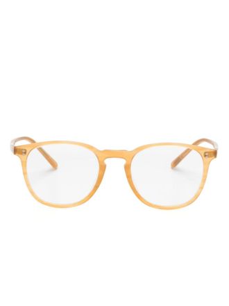 Oliver Peoples Occhiali tondi Finley 1993 - Giallo