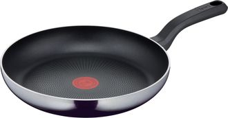 T-fal Resist D52606 - Sart&eacute;n De Aluminio (28 Cm, Inducci&oacute;n, Se&ntilde;al T&eacute;rmica A Temperatura Ideal, Especialmente Resistente, Revestimiento Antiadherente, F&aacute;cil 