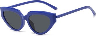 Generic Fashionable Mens And Womens Sports Outdoor Driving Photo Shopping Sunglasses(Blue)