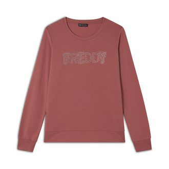 Freddy Felpa girocollo con Logo FREDDY in Strass