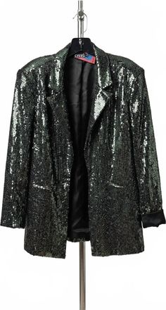 Berek Womens Glamour Blazer In Emerald Green
