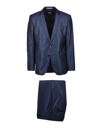 BOSS Slim Fit Suit - Blue