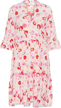 Saint Tropez EdaSZ Jurk - Dames - Jurken - Veelkleurig - Maat: XS Viscose
