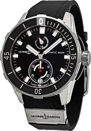 Ulysse Nardin Diver Chronometer Automatic Black Dial Mens Watch 1183-170-3/92
