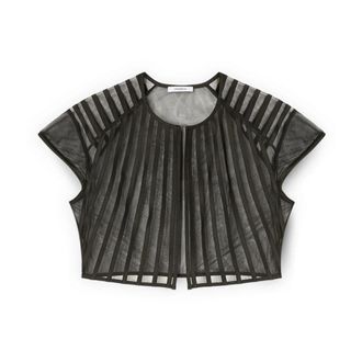 Motivi Dames, Blouses & Shirts, Zwart, Maat: XS Satijn
