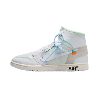 Nike Jordan 1 Retro High Virgil Abloh Archive Alaska - unisex - Sport - Wit - Maat: 35 1/2 EU