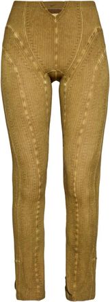 Nike x KNWLS Leggings con dettaglio cut-out - Marrone