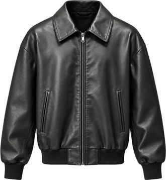 Dolce & Gabbana Giacca in pelle di vitello - - Jackets - Uomo - Nero - M