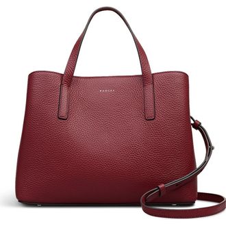 Radley London Dukes Place Medium Ziptop Satchel Bag in Carmine at Nordstrom