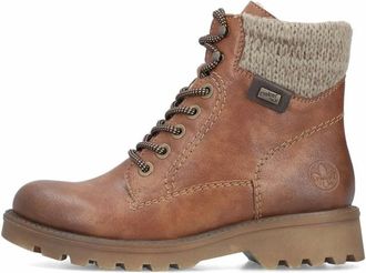 Rieker Enkelboot met hogere schacht - Dames - Schoenen - Bruin - Maat: 38 EU