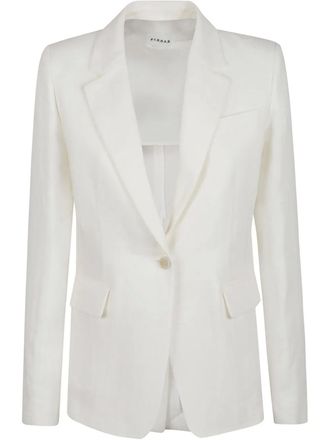 P.A.R.O.S.H. tailored single-button blazer - women - Fabric - L - White