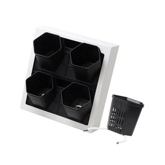 OEM Macetero De Pared Innovador Con Marco De Fotos Integrado - Blanco