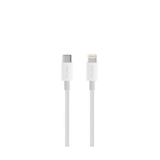 Puro Capltusbcwhi Cable De Tel&eacute;fono M&oacute;vil Blanco 1 M Usb C Lightning