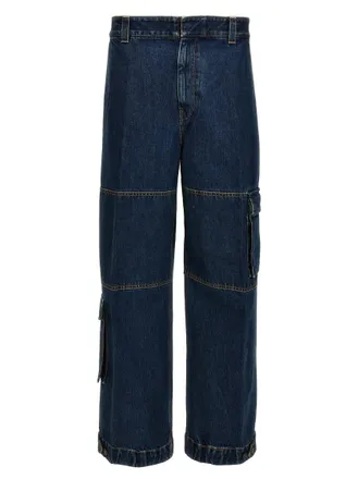 Gucci Blue Cargo Jeans