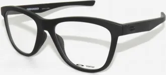 Oakley Unisex Grounded Eyeglasses In Satin Black