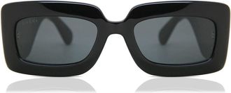 Gucci GG0811S 001 Womens Sunglasses Black Size 53 - Free RX Lenses - Free RX Lenses