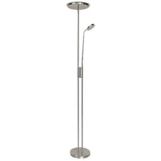 Fabrilamp Fabrilamp - Pie De Sal&oacute;n Antares 20w+7w 4000k Lector N&iacute;quel Intensidad Regulable - Niquel