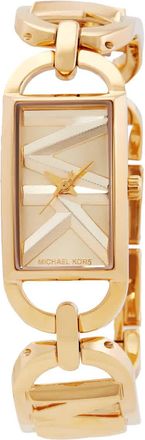 Michael Kors MK Empire Quartz Gold Dial Ladies Watch MK7406
