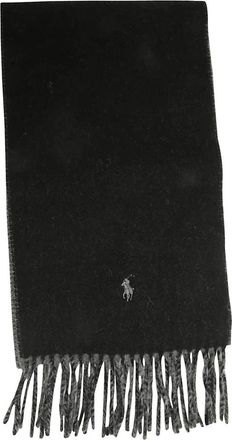 Polo Ralph Lauren Zwarte Sjaal Collectie - Heren - Wintersjaals - Zwart - ONE Size - Accessoires