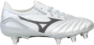 Mizuno Morelia Neo III Beta Elite Si Mens Silver Football Boots - Size UK 6.5