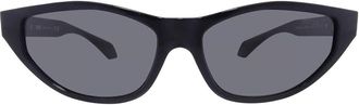 Versace Dark Grey Cat Eye Ladies Sunglasses VE4491U GB1/87 55