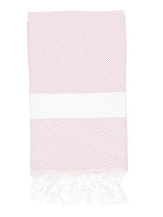 Anaya with Love Charleston Stripe Turkish Cotton Beach Towel in Light Pink at Nordstrom