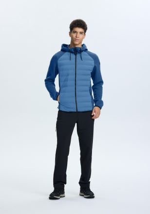 Icepeak Hybridjacke ICEPEAK ICEPEAK AIKERA, Herren, Gr. XXL, aqua, Obermaterial: 80% Polyester, 14% Viskose, 6% Elasthan, Jacken Hybridjacke, f&uuml;r vielseitige 