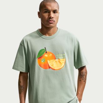 Nike Mens Nike Sportswear Premium Essentials T-Shirt in Green | IH1351-006