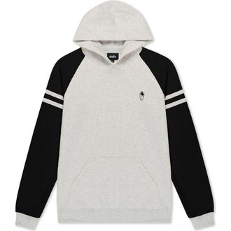 Dalix Mens Astronaut Varsity Midweight Hooded in Oatmeal Indigo at Nordstrom, Size Xx-Large