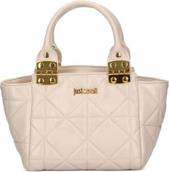 Just Cavalli Borsa tote trapuntata - Toni neutri