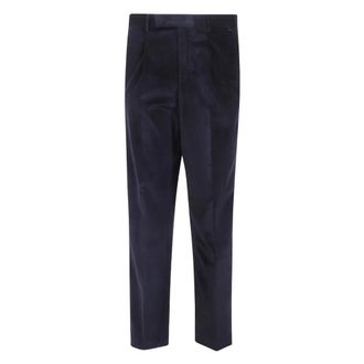 PT01 Pantalones Rectos - Trousers - Hombre - Azul - 2XL