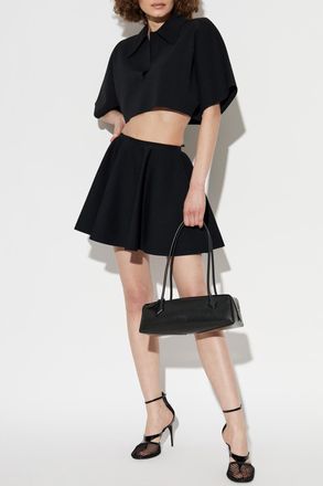 Alaia Crop Top, Womens, Black