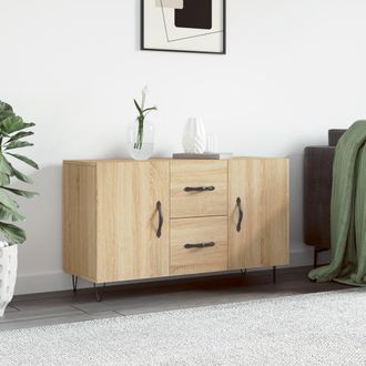 vidaXL Aparador De Madera De Ingenier&iacute;a Roble Sonoma 100x36x60 Cm Vidaxl