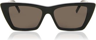 Saint Laurent SL 276 MICA 001 Womens Sunglasses Black Size 53 - Free RX Lenses - Free RX Lenses