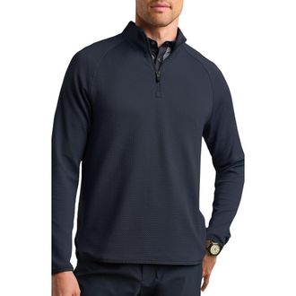 Rhone Founders Golf Quarter Zip in True Navy at Nordstrom, Size Xx-Large