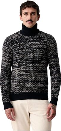 Guess Jersey de cuello alto Noam - Knitwear - Hombre - Azul - XL