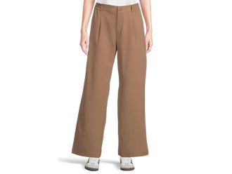 Beyond Yoga Status Trousers Womens Dress Pants Khaki : LG (US Womens 10-12) 31, Polyester