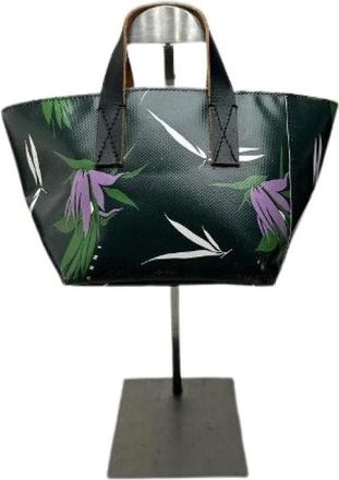 Marni Pre-owned Vintage Bloemen Shopper Tote - Dames - Vintage Shopper - Veelkleurig - ONE Size - Leer - Vintage