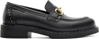 Ambitious Giselle Penny Loafer - Dames - Loafers - Zwart - 36 EU - Leer - Schoenen