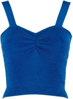 Nenette Sleeveless Tops, female, Blue, Size: S Top