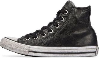 Converse Chuck Taylor All Star Vintage Leather Black White 158575C