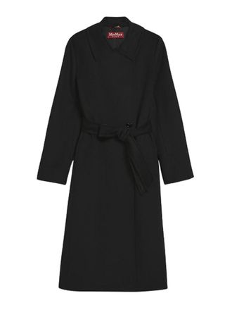 Max Mara S Bcollag Wool Dressing Gown Coat