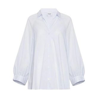 Dondup Dames, Blouses & Shirts, Wit, Maat: 2XS