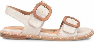 S&ouml;fft Womens Napa Backstrap Sandal In Light Natural