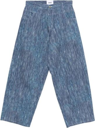 BONSAI Wide Jeans - Heren - Loose Fit Jeans - Blauw - S - Katoen - Jeans